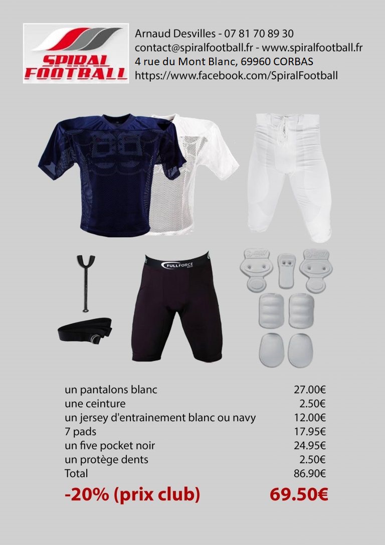 equipements football